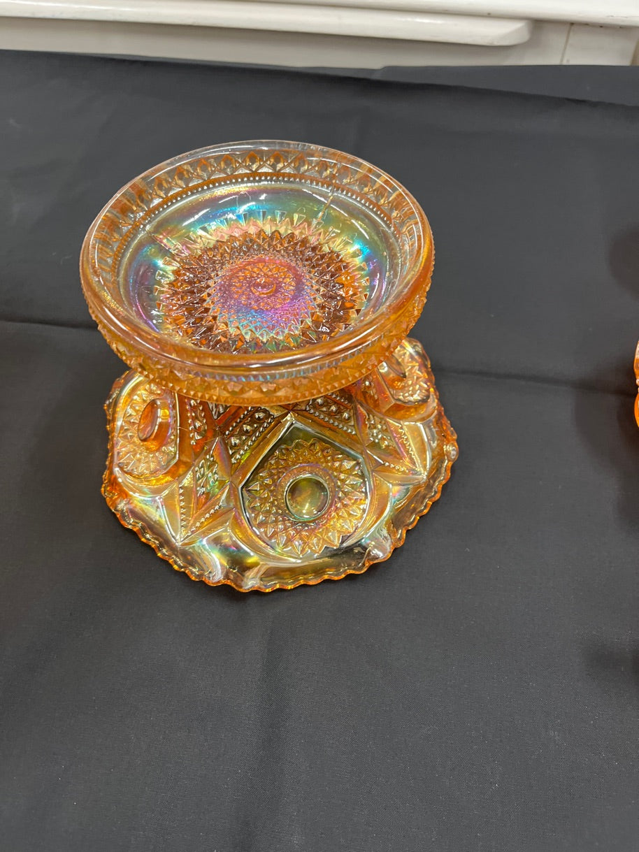 Glas bowle med 5 kopper